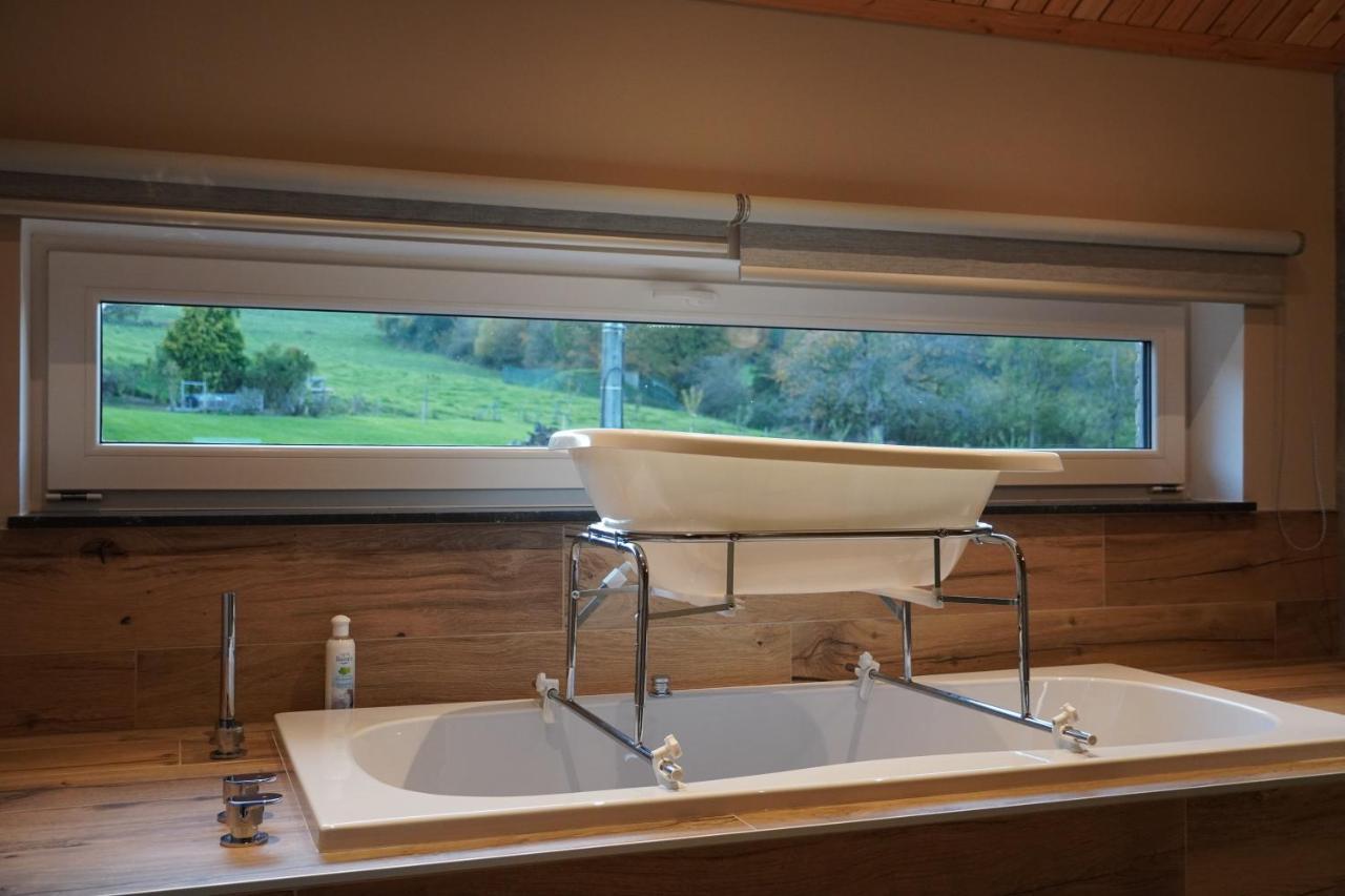"Petite Perle En Haute Ardenne" Avec Vue Sur La Vallee, Cabine Infra-Rouge Et Bain Balneo Lierneux エクステリア 写真